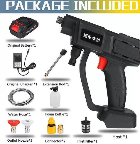 multifonctionnel pour (voitures, vélos, jardins, terrasses, etc.) Nettoyeur haute pression pour voiture