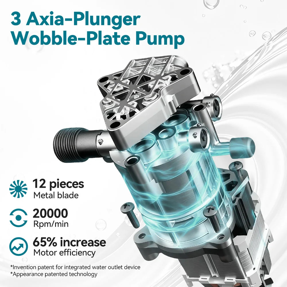 YOFIDRA MaxClean-Pistolet de lavage haute pression électrique YOFIDRA 250 bars, 2500 W, buse orientable à 180°, pour voiture.